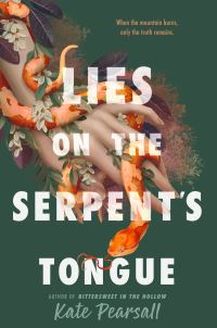 Book Cover for Lies on the Serpent's Tongue by Kate Pearsall