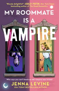 Book Cover for My Roommate Is a Vampire by Jenna Levine