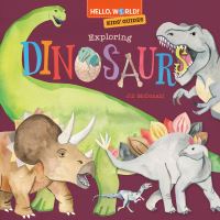 Book Cover for Exploring Dinosaurs by Jill McDonald