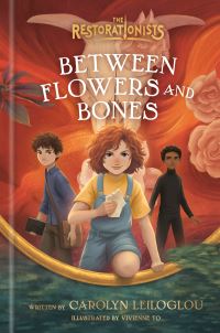 Book Cover for Between Flowers and Bones by Carolyn Leiloglou