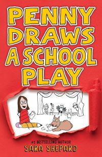 Book Cover for Penny Draws a School Play by Sara Shepard