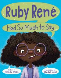 Book Cover for Ruby René Had So Much to Say by Ashley Iman