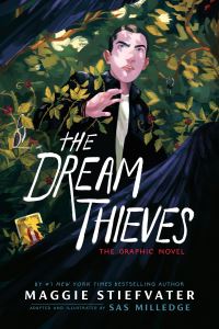 Book Cover for The Dream Thieves by Maggie Stiefvater, Sas Milledge