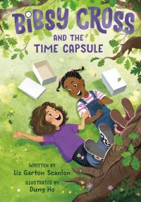 Book Cover for Bibsy Cross and the Time Capsule by Liz Garton Scanlon