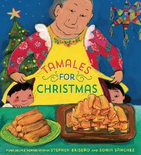 Book Cover for Tamales for Christmas by Stephen Briseño
