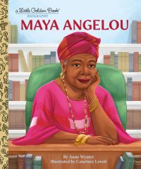 Book Cover for Maya Angelou by Anne Wynter, Courtney Lovett