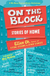 Book Cover for On the Block by Tracey Baptiste, David Bowles, Adrianna Cuevas, Sayantani DasGupta, Debbi Michiko Florence, Adam Gidwitz, Erin Entrada Kelly, Minh Lê