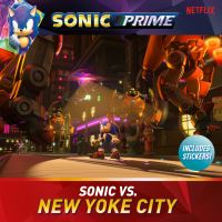 Book Cover for Sonic Vs. New Yoke City by Kiel Phegley