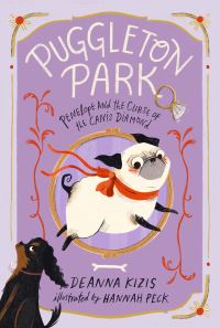 Book Cover for Penelope and the Curse of the Canis Diamond by Deanna Kizis