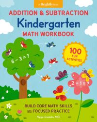 Book Cover for Addition and Subtraction Kindergarten Math Workbook by Naoya Imanishi