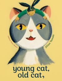 Book Cover for Young Cat, Old Cat by Jillian Tamaki
