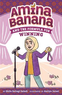 Book Cover for Amina Banana and the Formula for Winning by Shifa Saltagi Safadi