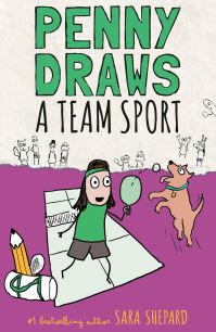 Book Cover for Penny Draws a Team Sport by Sara Shepard