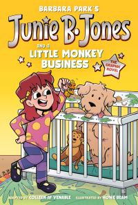 Book Cover for Junie B. Jones and a Little Monkey Business by Barbara Park