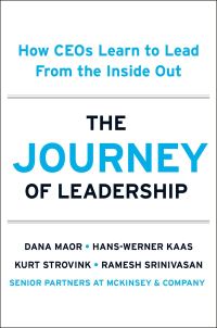 Book Cover for The Journey of Leadership by Dana Maor, Hans-Werner Kaas, Kurt Strovink, Ramesh Srinivasan