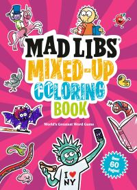 Book Cover for Mad Libs Mixed-Up Coloring Book by Mad Libs