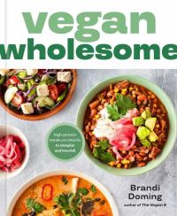 Book Cover for Vegan Wholesome by Brandi Doming