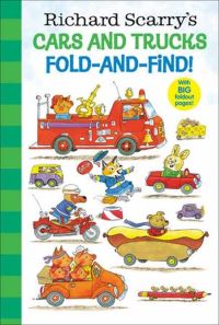 Book Cover for Richard Scarry's Cars and Trucks Fold-and-Find! by Richard Scarry