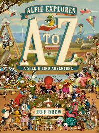 Book Cover for Alfie Explores A to ZZ by Jeff Drew
