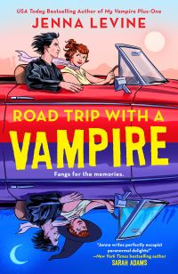 Book Cover for Road Trip With a Vampire by Jenna Levine