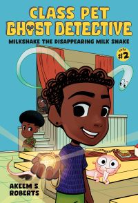 Book Cover for Milkshake the Disappearing Milk Snake by Akeem S Roberts