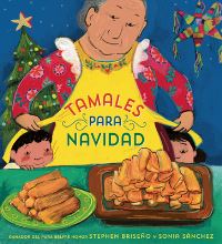 Book Cover for Tamales Para Navidad by Stephen Briseño