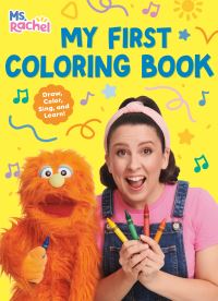 Book Cover for My First Coloring Book (Ms. Rachel) by Ms Rachel