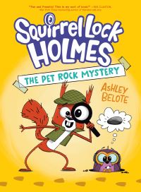 Book Cover for The Pet Rock Mystery by Ashley Belote
