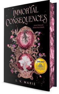 Book Cover for Immortal Consequences by I. V. Marie