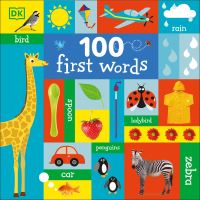 Book Cover for 100 First Words by DK