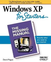 Book Cover for Windows XP for Starters by David Pogue