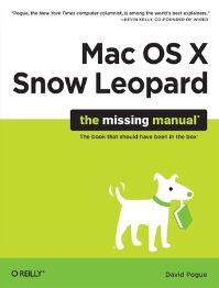 Book Cover for Mac OS X Snow Leopard by David Pogue