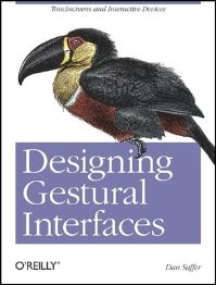 Book Cover for Designing Gestural Interfaces by Dan Saffer