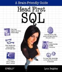 Book Cover for Head First SQL by Lynn Beighley