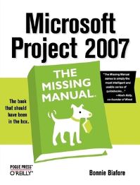 Book Cover for Microsoft Project 2007 by Bonnie Biafore