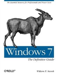 Book Cover for Windows 7 by William R Stanek
