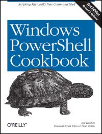 Book Cover for Windows PowerShell Cookbook by Lee Holmes