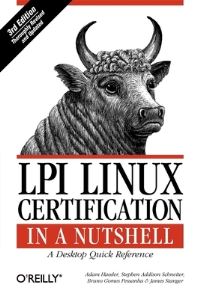 Book Cover for LPI Linux Certification by Adam Haeder