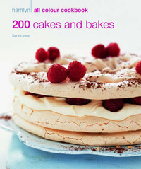 Book Cover for 200 Cakes and Bakes by Sara Lewis