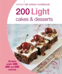 Book Cover for 200 Light Cakes & Desserts by 