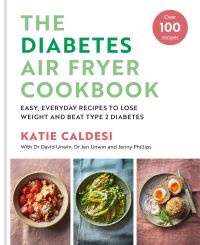 Book Cover for The Diabetes Air Fryer Cookbook by Katie Caldesi