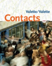 Book Cover for Contacts by JeanPaul Valette,  Rebecca Valette