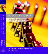 Book Cover for Intermediate Algebra by Joanne Lockwood, Vernon C Barker, Richard Aufmann