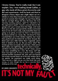 Book Cover for Technically, It's Not My Fault by John Grandits