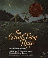 Book Cover for The Great Frog Race by Kristine OConnell George