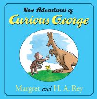 Book Cover for The New Adventures of Curious George. Curious George by H A Rey, Margret Rey