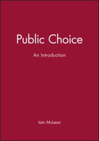 Book Cover for Public Choice by Iain McLean