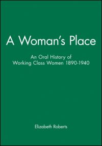 Book Cover for A Woman's Place by Elizabeth Roberts