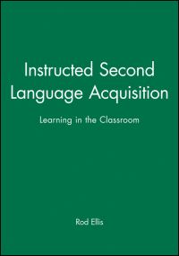 Book Cover for Instructed Second Language Acquisition by Rod Ellis
