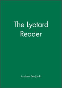 Book Cover for The Lyotard Reader by Andrew Benjamin